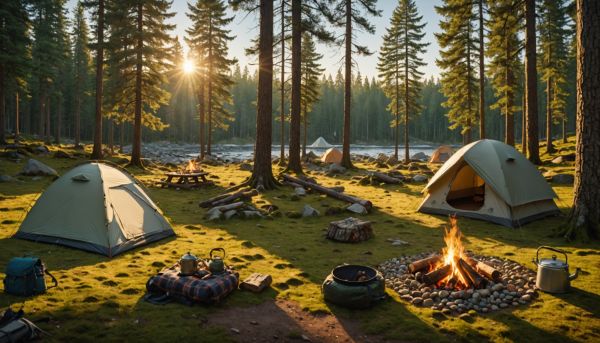 Préférer la tente ou le mobil-home rural ?