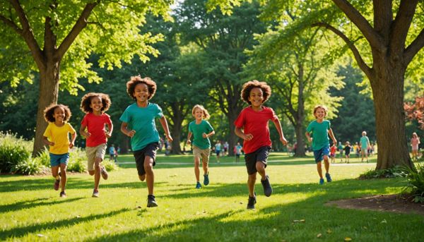 Quels jeux en plein air pour occuper les enfants ?