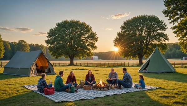 Camper à la ferme : c'est possible